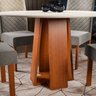 Conjunto Sala de Jantar 1 Mesa Redonda com 4 Cadeiras Beatriz Espresso Móveis - 7