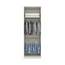 Ver imagem 4 de Guarda Roupa 2 Portas com Cabideiro Seletto
