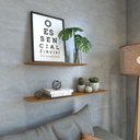 Ver imagem 1 de Prateleira 60x20cm Madeira Maciça Slim Artemobili