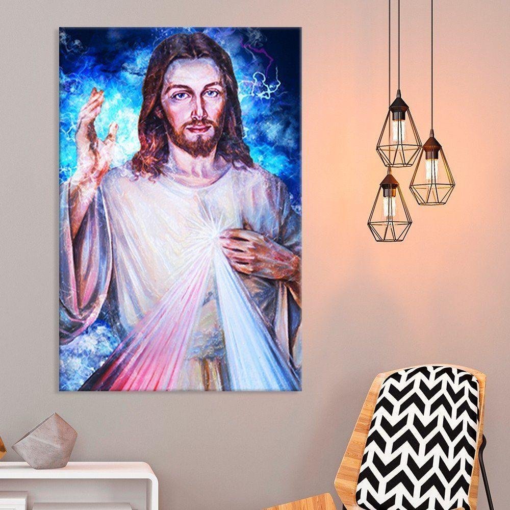 Tela Decorativa Religião Jesus Cristo - 2