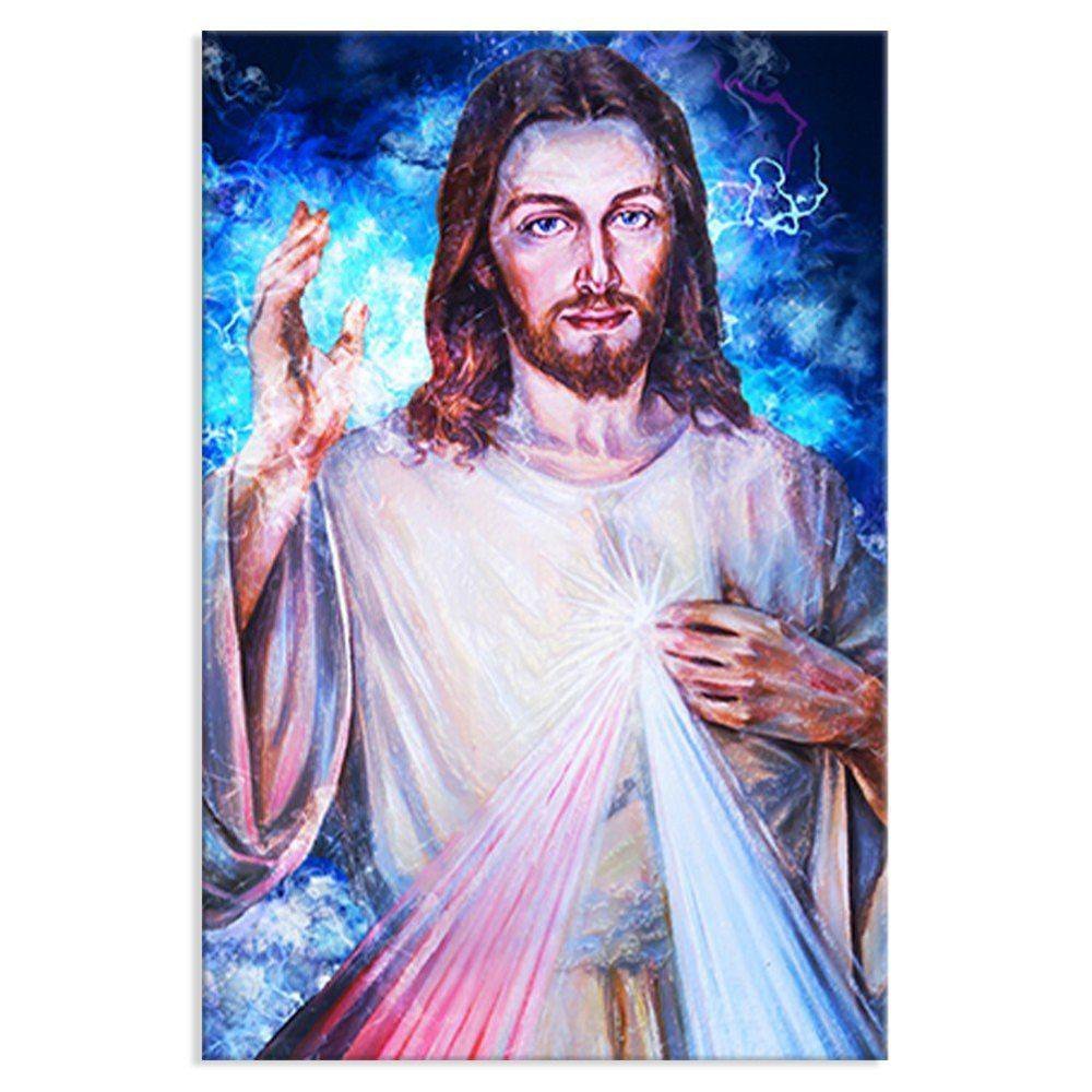 Tela Decorativa Religião Jesus Cristo - 1