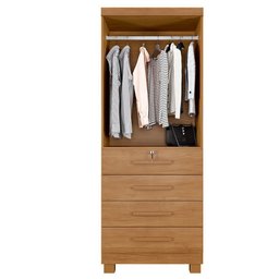 Guarda Roupa Camiseiro New Maia 2 Portas 4 Gavetas - Benetil - 3