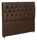 Ver imagem 1 de Cabeceira Box Estofada Veludo Cama Queen Bruna 160