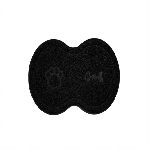 Tapete Para Pet 46x26cm Gato Preto 3070