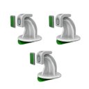 Ver imagem 1 de Prendedor de porta magnético adesivo para porta pivotante Branco - 3 unidades