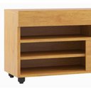 Ver imagem 5 de Rack para Sala de Estar para TV até 55 Polegadas 1 Porta com Pés Cedro 