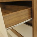 Ver imagem 5 de Rack para Sala de Estar para TV até 55 Polegadas 1 Porta com Pés Cedro