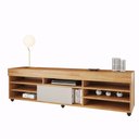 Ver imagem 2 de Rack para Sala de Estar para TV até 55 Polegadas 1 Porta com Pés Cedro 