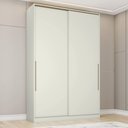 Ver imagem 1 de Guarda Roupa Solteiro 2 Portas Seletto Bege/Areia HP