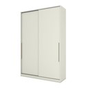 Ver imagem 3 de Guarda Roupa Solteiro 2 Portas Seletto Bege/Areia HP