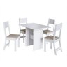 Conjunto De Sala De Jantar Fidelitá Siena Com 4 Cadeiras  - 2