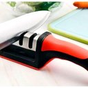 Ver imagem 3 de Afiador de Faca Profissional 3 em 1 para Facas e Cutelo Preto