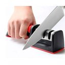 Ver imagem 2 de Afiador de Faca Profissional 3 em 1 para Facas e Cutelo Preto