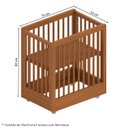 Ver mais imagens de Berço Evolutivo em Madeira Maciça 3 em 1 Orbi Casatema Madeiraoriginals