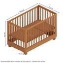 Ver imagem 6 de Berço Evolutivo em Madeira Maciça 3 em 1 Orbi Casatema Madeiraoriginals