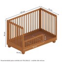 Ver imagem 7 de Berço Evolutivo em Madeira Maciça 3 em 1 Orbi Casatema Madeiraoriginals