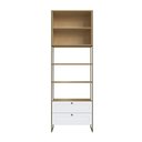 Ver imagem 7 de Closet 2 Portas 4 Gavetas Infinity Savana/Branco
