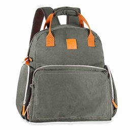 Mochila de Costas Maternidade - Mommy Bags - Cinza - Clio Style - 1 Mochila de Costas Maternidade - Mommy Bags - Cinza - Clio Style - 1