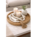 Ver imagem 7 de Colar Decorativo de Madeira Natural 132cm com Tassel – Estilo Boho - Cores Sortidas