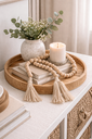 Ver imagem 6 de Colar Decorativo de Madeira Natural 132cm com Tassel – Estilo Boho - Cores Sortidas