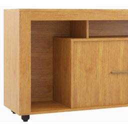 Rack para Sala de Estar para TV até 40 Polegadas 2 Portas com 6 Pés Lavanda  - 5