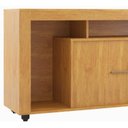 Ver imagem 5 de Rack para TV até 40 Polegadas 135,5cm Sala de Estar 2 Portas com 6 Lavanda Marrom