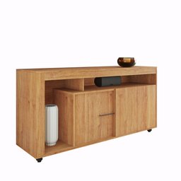 Rack para Sala de Estar para TV até 40 Polegadas 2 Portas com 6 Pés Lavanda  - 2