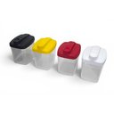 Ver imagem 3 de Kit 4 Potes Farinheiro Açucareiros Dispenser Multiuso 500ml