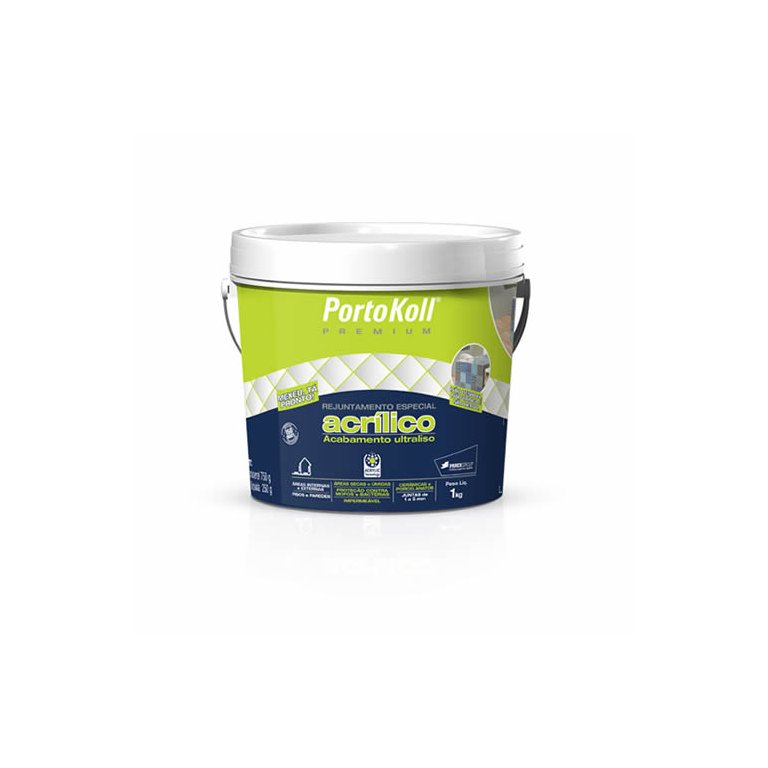 Rejunte Acrílico Premium Portokoll 1 Kg Areia