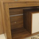 Ver imagem 6 de Rack para TV até 40 Polegadas 135,5cm Sala de Estar 2 Portas com 6 Lavanda Marrom