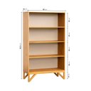 Ver imagem 3 de Estante Madeira Maciça 3 Prateleiras Nina Yescasa