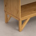 Ver mais imagens de Estante Madeira Maciça 3 Prateleiras Nina Yescasa