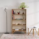 Ver imagem 1 de Estante Madeira Maciça 3 Prateleiras Nina Yescasa