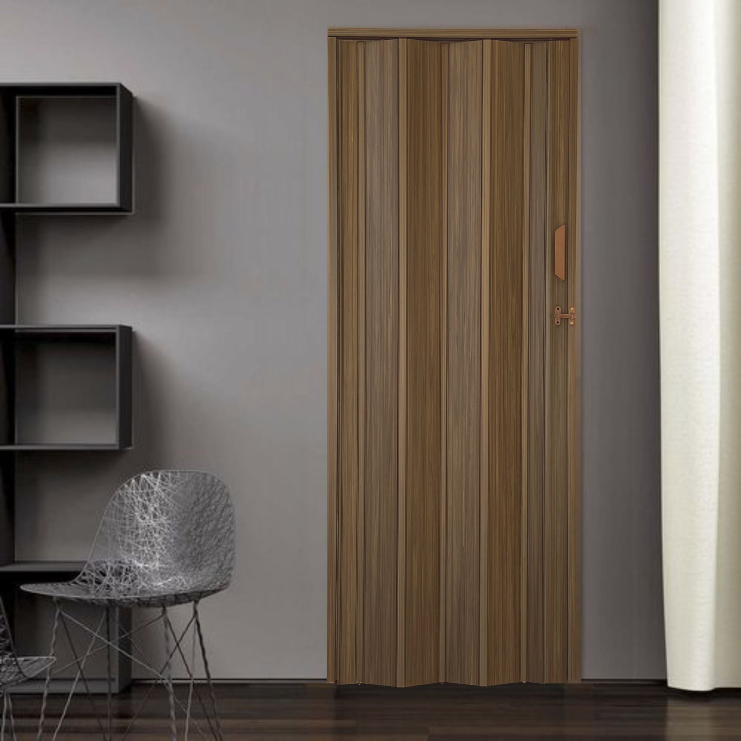 Porta Sanfonada de PVC 210x62cm Bariri - 4