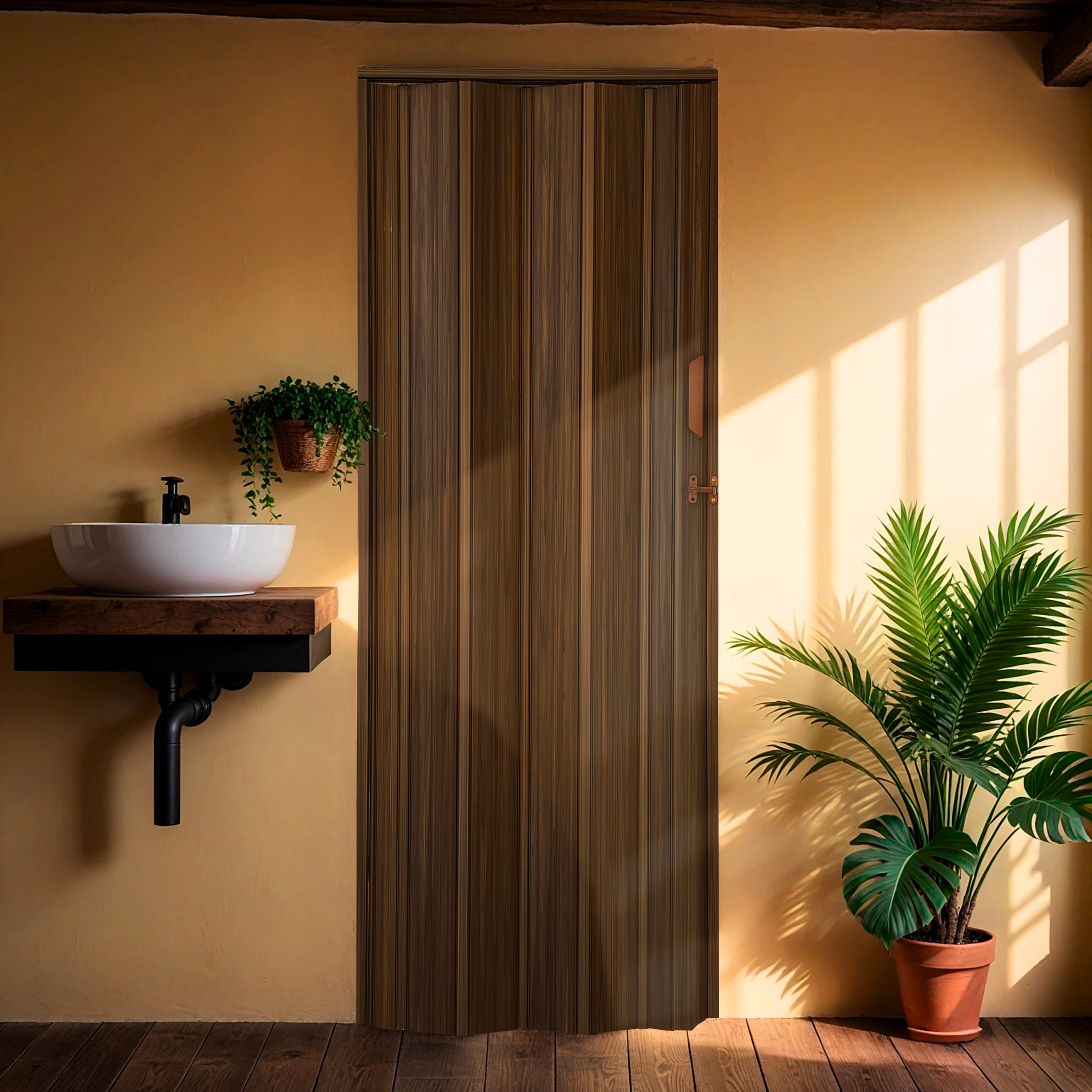 Porta Sanfonada de PVC 210x72cm Bariri