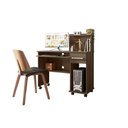 Ver imagem 2 de Mesa de Trabalho Home Office Andes C/ Gaveteiro e Suporte para Cpu - Imbuia