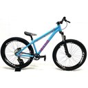 Ver imagem 1 de Bicicleta Vikingx Aro 26 Tuff 38 Wheeling Azul Celeste do Grau