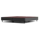 Ver imagem 2 de Base Sommier Camurça Cinza Super King 193x203x23cm - 1051611854 - Ortobom Base Sommier Camurça Cinza