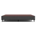 Ver imagem 3 de Base Sommier Camurça Cinza Super King 193x203x23cm - 1051611854 - Ortobom Base Sommier Camurça Cinza