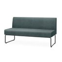 Ver imagem 1 de Sofa Pix Assento Mescla Verde Base Aco Preto - 55119