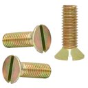 Ver imagem 1 de PARAFUSO MÁQUINA CABEÇA CHATA DIN 963 M3 X 12 FENDA - 750PÇS