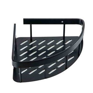 Suporte Shampoo Sabonete Banheiro de Canto Organizador Lavanderia Multiuso Box Prateleira Pendurar C