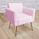 Ver imagem 2 de Poltrona Natural Rosa Bebê