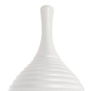 Ver imagem 2 de Vaso Garrafa Baixa Groove Fosco Decorativo 28x16cm