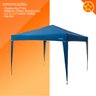 Gazebo para Praia Piscina e Churrasco Trixx 3 X 3 - 3