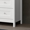 Ver imagem 7 de Cômoda para Quarto 5 Gavetas 76cm x 111,5cm Branco