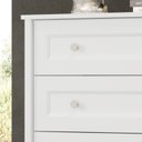 Ver imagem 5 de Cômoda para Quarto 5 Gavetas 76cm x 111,5cm Branco
