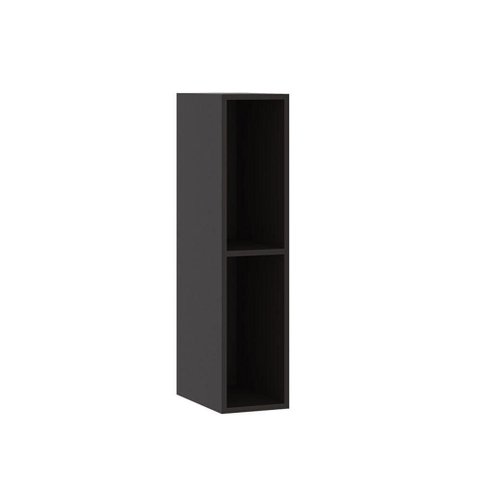 Nicho Vertical 20cm Premium Luciane Móveis Preto
