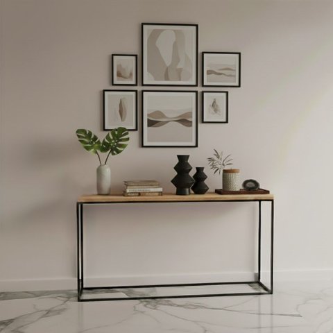 Painel de Madeira Natural Eucalipto 1,8x40x100 Cm para Nichos e Prateleiras ? Área Interna