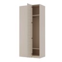 Ver imagem 5 de Guarda Roupa Planejado Canto Linear Porta Ripada Samambaia CabeCasa MadeiraOriginals Offwhite